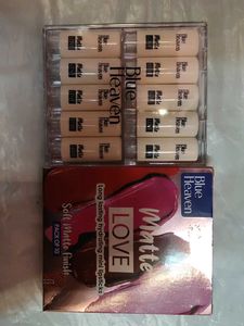 Blue Heaven Matte Love Mini Lipsticks - 10 Piece S