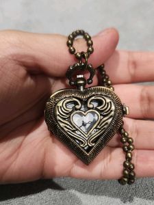 Vintage Heart Locket Necklace