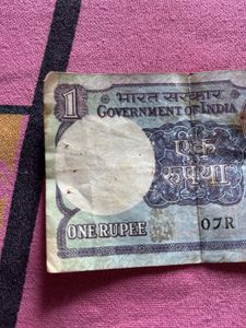 1983 Worldcup Time One Ruppe Note