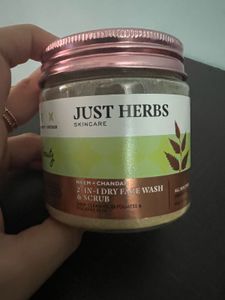 Just Herbs 2-in-1 Dry Face Wash