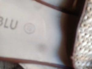 Luna Blu Woven Mule Slides