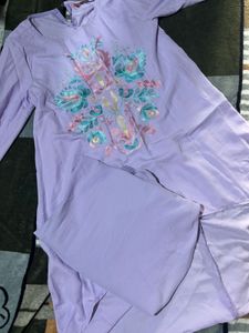 Elegant Lavender Kurta Set