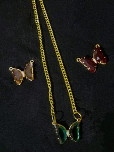Butterfly Charm Necklace