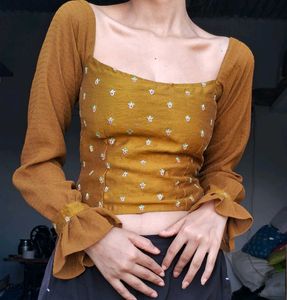Floral Embroidered Top🤌😩✨️