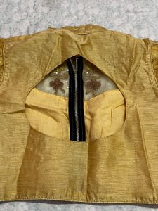 Designer Golden Blouse