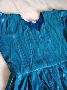 Teal Blue Dress