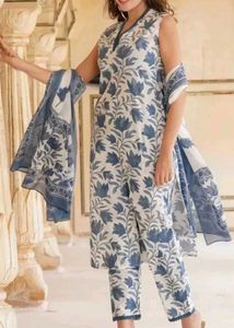 Floral Print Kurta Set