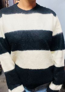 Black &amp; White Sweater