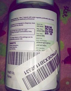 Health Veda Organics Digestive Enzyme Capsules