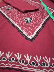 Eid Offer Buy1 Get1 Free Price Drop Wollen Kurti
