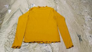 Polo Neck Full Sleeve Top.