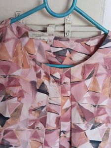 Geometric Print Top