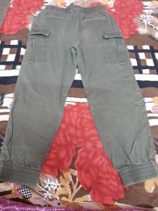 Olive Green Cargo Pants