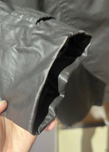 Korean Pintresty Coffee Brown Leather Jacket