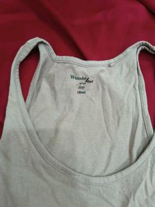 Tank Top &amp; Striped Pajama Set