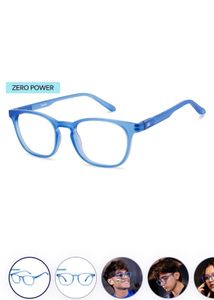 Lenskart Hustlr Ocean Blue Eyewear Premium Blu Cut