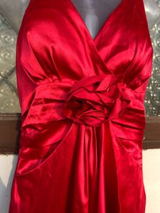 Gorgeous Fiery Red Vintage Classic Dress❤️