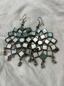 Mirror Work Earrings