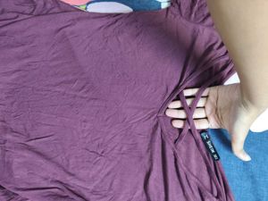 Shein V-Neck Crisscross Top