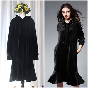 High Quality Korean Hoodie Dress
