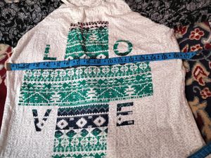 Patterned Knit Sweater
