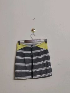 Striped Mini Skirt