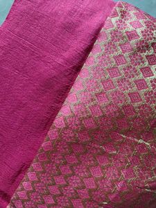 Elegant Pink Saree