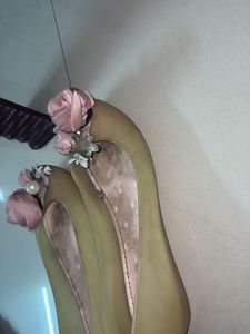 Floral Applique Ballerinas