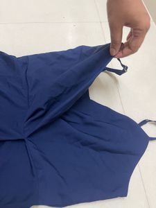 Elegant Navy Blue Dress