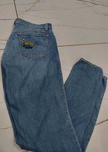Sunflower Embroidered Jeans