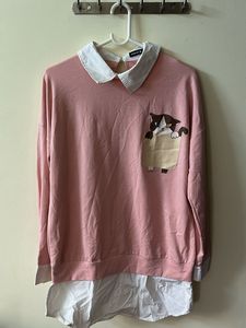 Sweat Shirt Casual Oversized