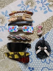 10 Hair Cluch Clips