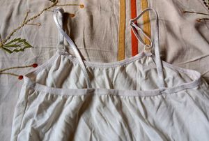 Kids White Camisole Top