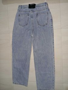 Wide Leg Denim Jeans