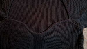 Women Deep Neck Top