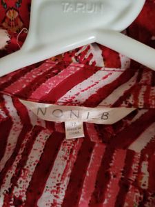 Printed Button Down Shirt
