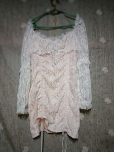 Elegant White Lace Dress