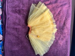 Cute Yellow Tulle Skirt