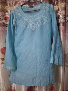 Blue Short Kurthi 💙