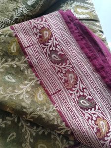 Excellent Condition All Over weaving Saree