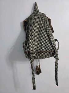 Checkered Backpack