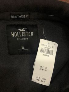Hollister 1/4th-Zip Pullover Loosefit Chest 50” XL