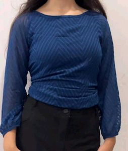 Navy Blue Top