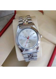 Classic Silver-Tone Quartz Watch