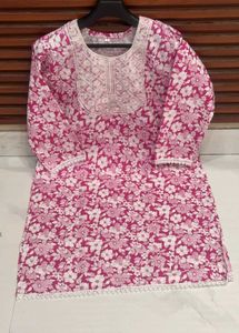 Floral Print Kurti Set