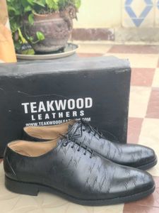 ✨👞 TEAKWOOD LEATHERS Men's Leather Oxford Shoes