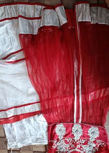 Anarkali Kurta With Skirt/Dupatta, Suit Party Wear