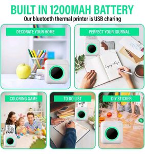 Portable Wireless Kravit Mini Printer for Mobile.