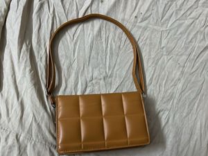 Brown Tan Sling Bag