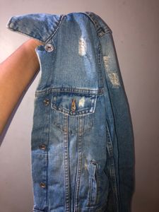 Ripped Denim Jacket